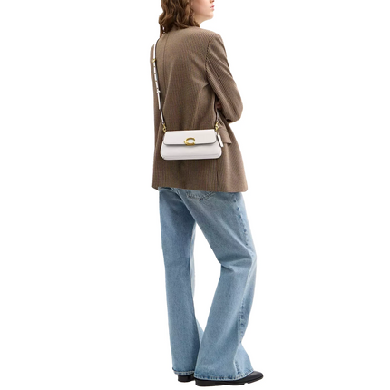 Coach Women's Jet Shoulder Bag Brass/Chalk