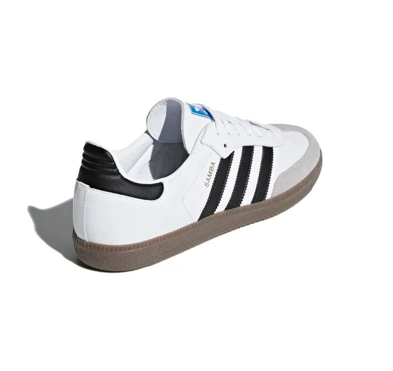 Adidas Samba OG Shoes Cloud White/Core Black/Clear Granite B75806 - Hemen Kargoda