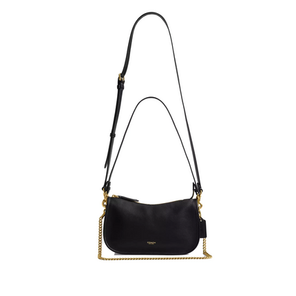 Coach Women's Waverly Bag Brass/Black