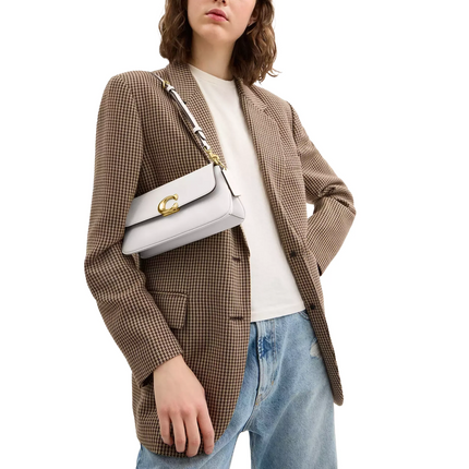 Coach Women's Jet Shoulder Bag Brass/Chalk