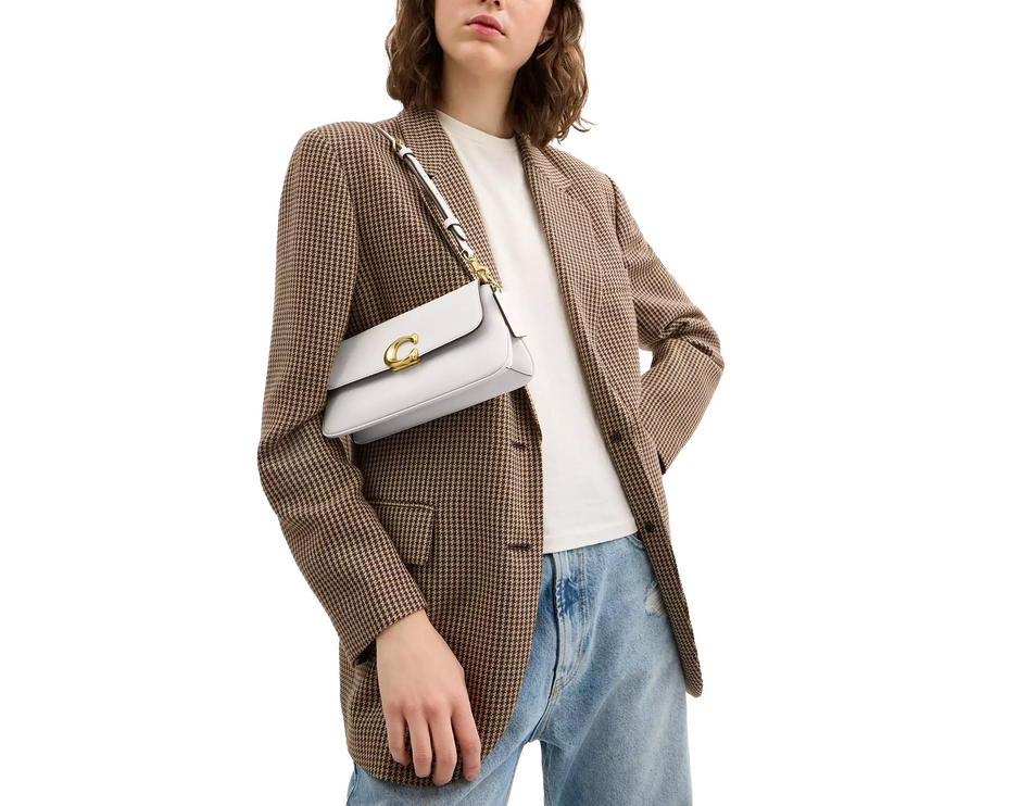 Coach Women's Jet Shoulder Bag Brass/Chalk