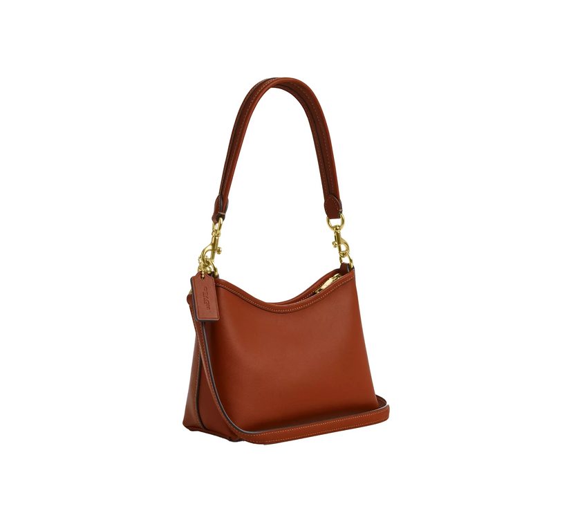 Coach Women's Laurel Small Shoulder Bag Gold/Tan