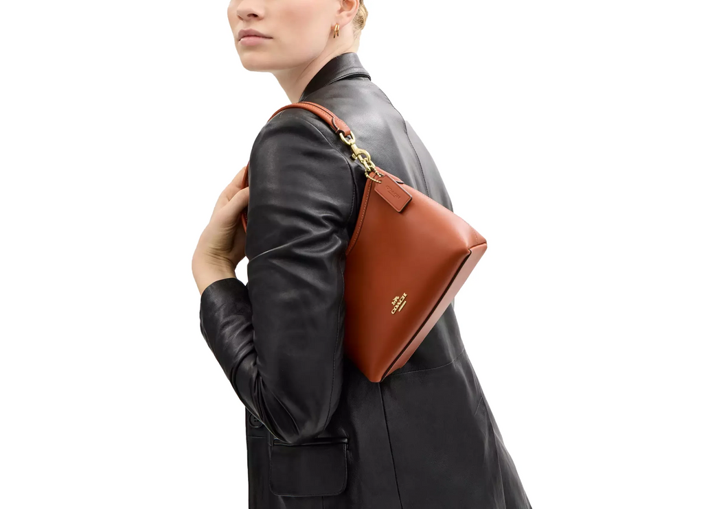 Coach Women's Laurel Small Shoulder Bag Gold/Tan