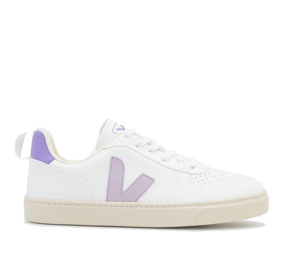 Veja Grade School V-10 Laces CWL White Parme Lavande - Hemen Kargoda