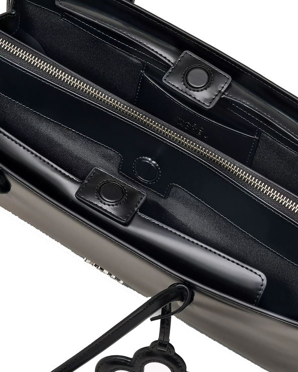 Marc Jacobs Women's The Glam Mirror Satchel Bag Black