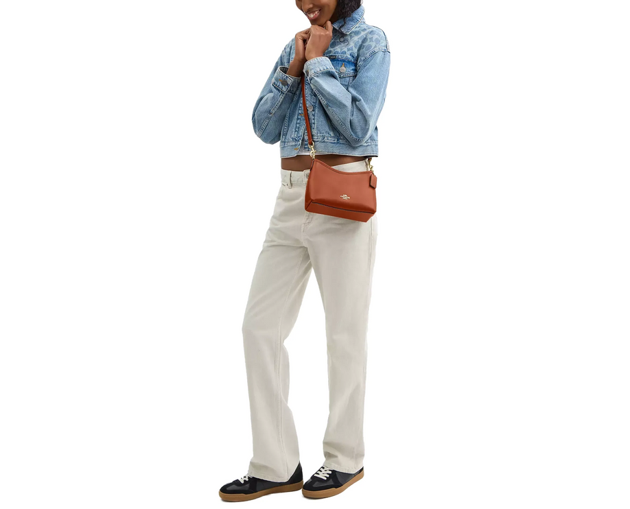 Coach Women's Laurel Small Shoulder Bag Gold/Tan