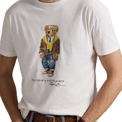 Polo Ralph Lauren Men's Classic Fit Polo Bear Jersey T-Shirt Nevis/hudsn Valley Bear