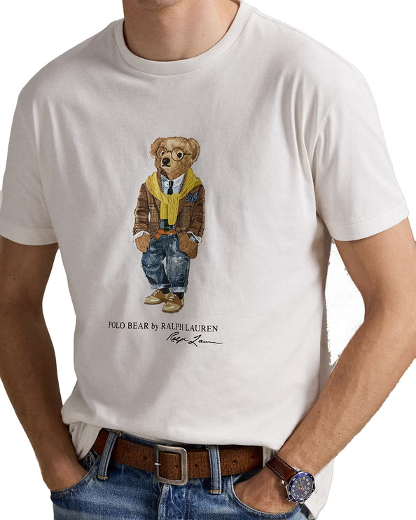 Polo Ralph Lauren Men's Classic Fit Polo Bear Jersey T-Shirt Nevis/hudsn Valley Bear