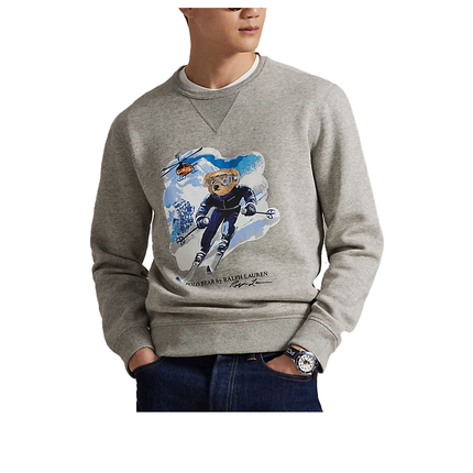 Polo Ralph Lauren Men's Polo Bear Fleece Sweatshirt Loft Heather/Active Bear