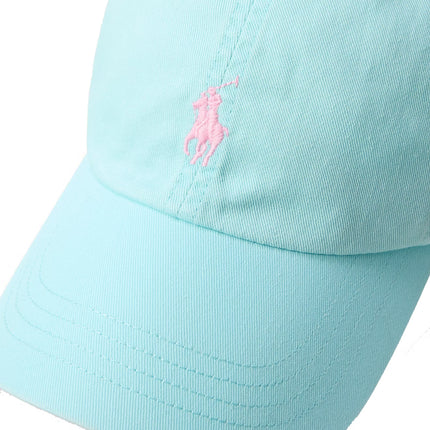 Polo Ralph Lauren Unisex The Iconic Cotton Chino Ball Cap New Aqua