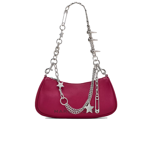 Marc Jacobs Women's The Star Charm Shoulder Bag Lipgloss Pink