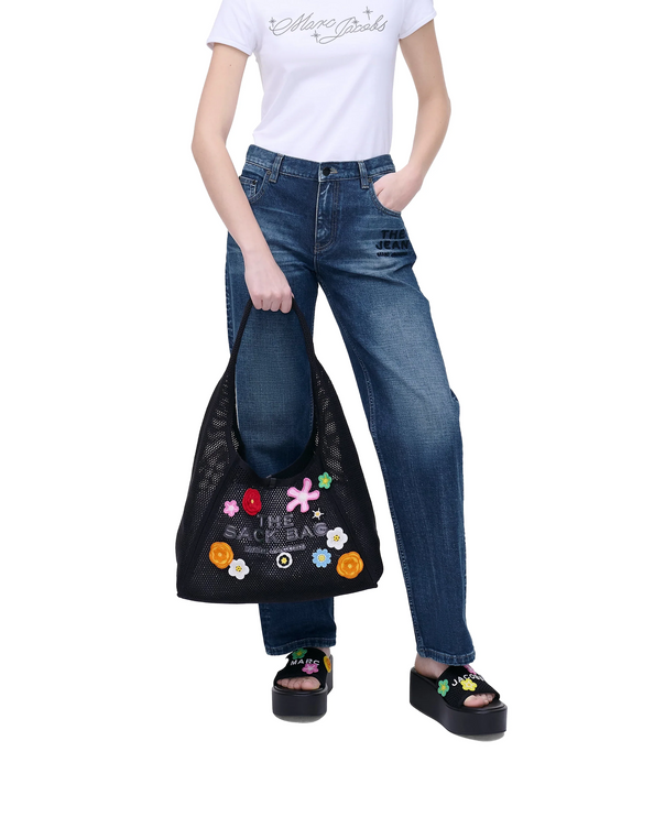 Marc Jacobs Women's The Daisy Crochet Sack Bag Black