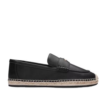 Coach Women's Loafer Espadrille Black - Hemen Kargoda