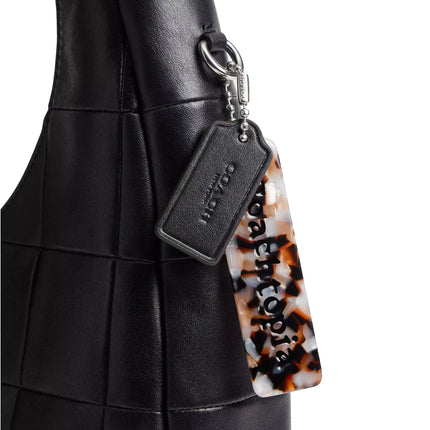 Coach Women's Alter/Ego Crescent Shoulder Bag In Upcrafted Leather Black