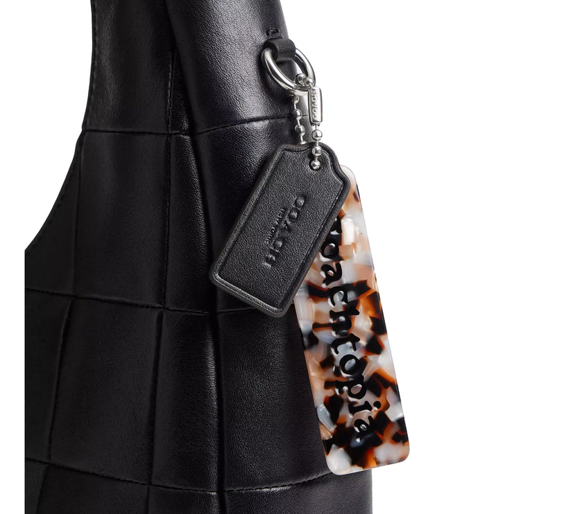 Coach Women's Alter/Ego Crescent Shoulder Bag In Upcrafted Leather Black