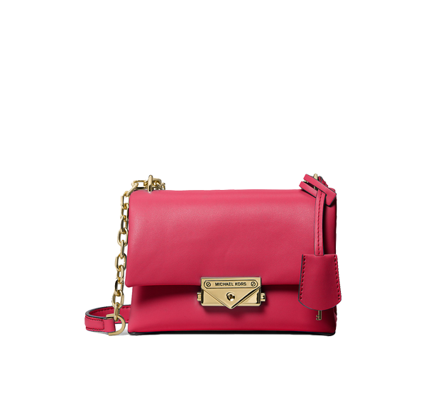 Michael Kors Women's Cece Small Shoulder Bag Carmine Pink