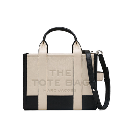 Marc Jacobs Women's The Colorblock Small Tote Bag Ivory Multi