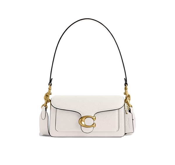 Coach Women's Tabby Shoulder Bag 20 Brass/Chalk