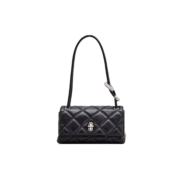 Marc Jacobs Women's The Quilted Mini Dual Shoulder Bag Black