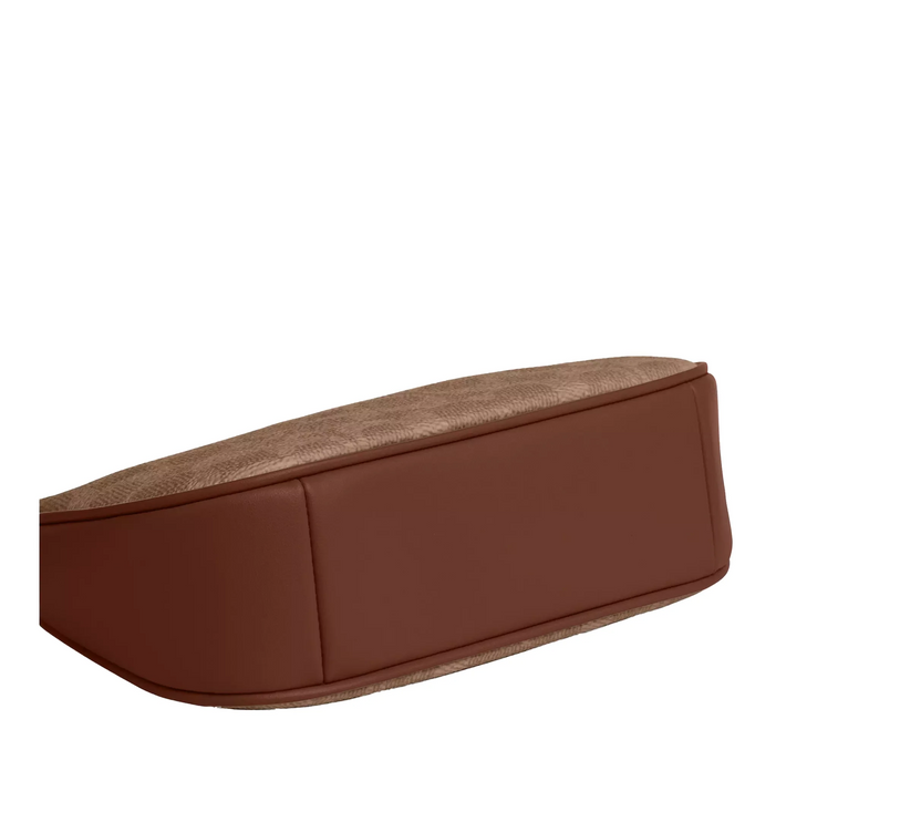 Coach Women's Teri Mini Crossbody Bag In Signature Canvas Gold/Tan/Brown