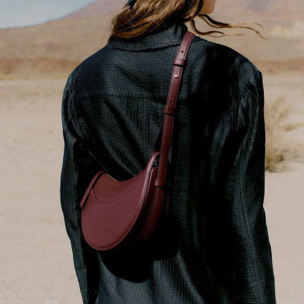 Polène Women's Numéro Dix Edition Smooth Black Cherry