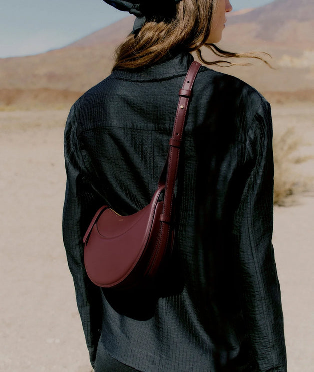 Polène Women's Numéro Dix Edition Smooth Black Cherry