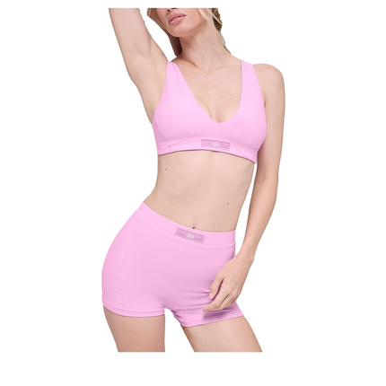 alo Women's Alosoft Sincere Bra Candy Heart Pink