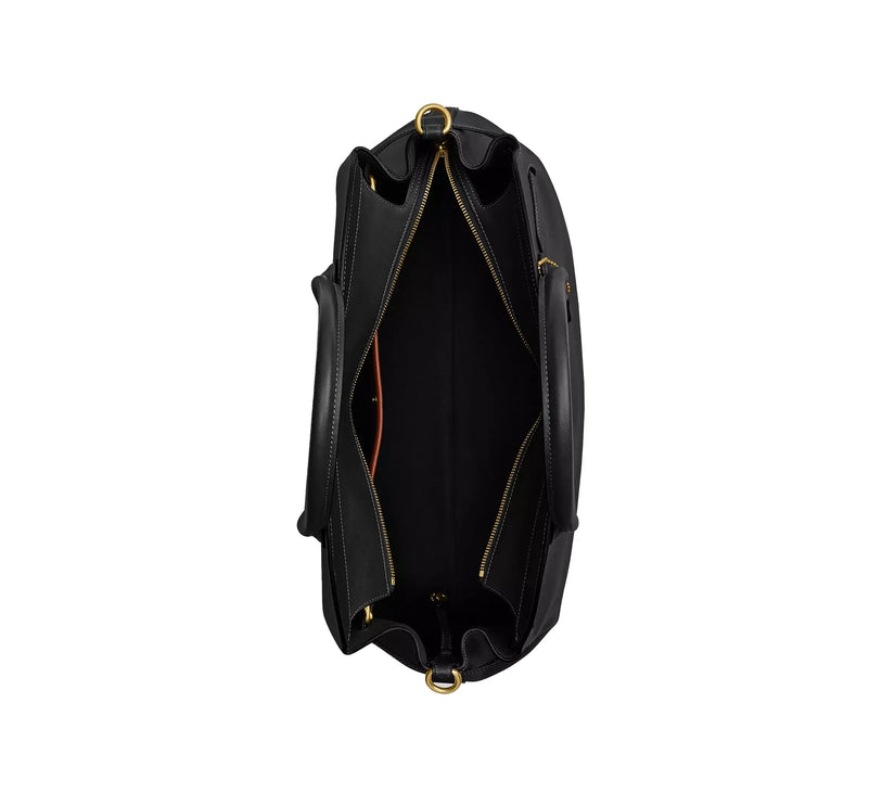 Coach Women's Soft Empire Carryall Bag 48 Brass/Black