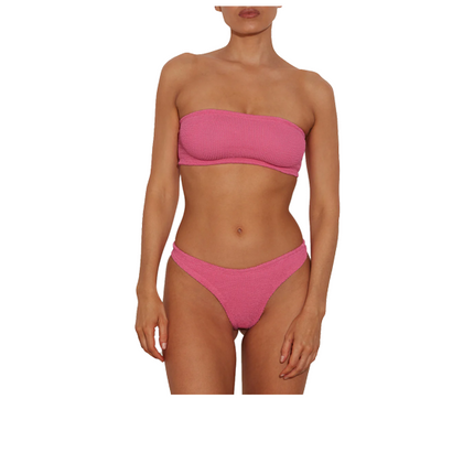 HUNZA G Women's Shay Bikini Candy Pink