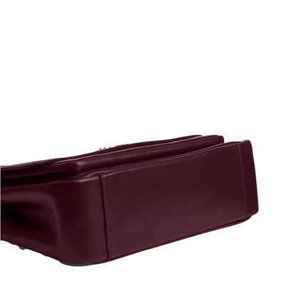 Coach Women's Elodie Crossbody Bag Silver/Dark Wine