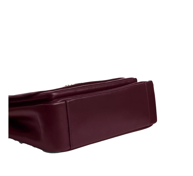 Coach Women's Elodie Crossbody Bag Silver/Dark Wine