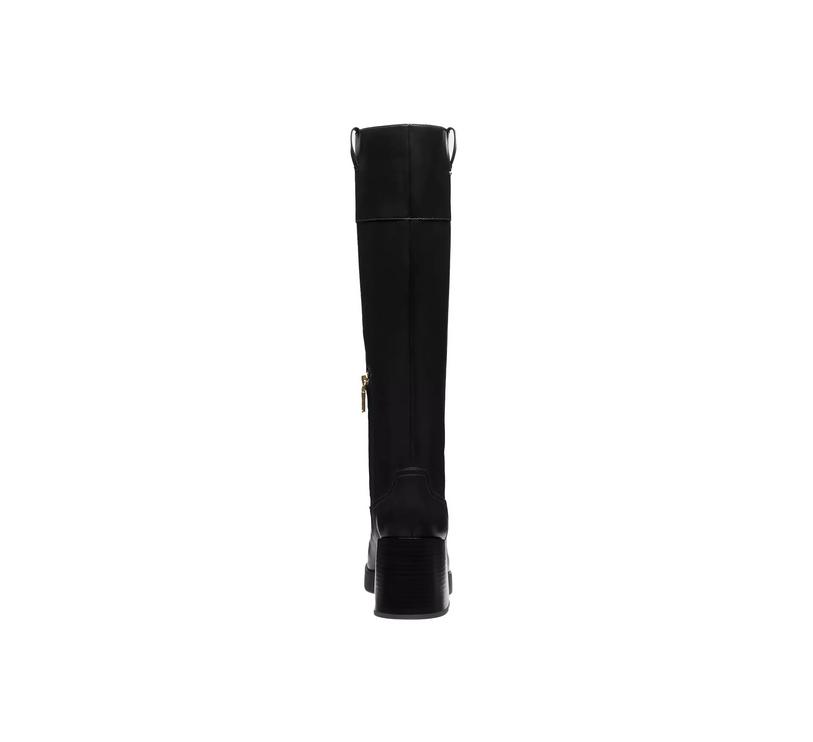 Coach Women's Block Heel Tall Boot Black