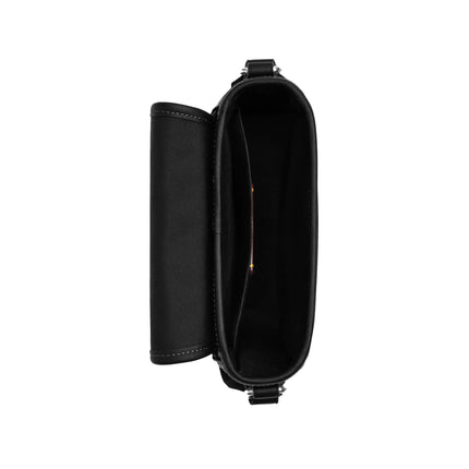 Coach Unisex Lucas Crossbody Bag In Signature Jacquard Silver/Charcoal/Black