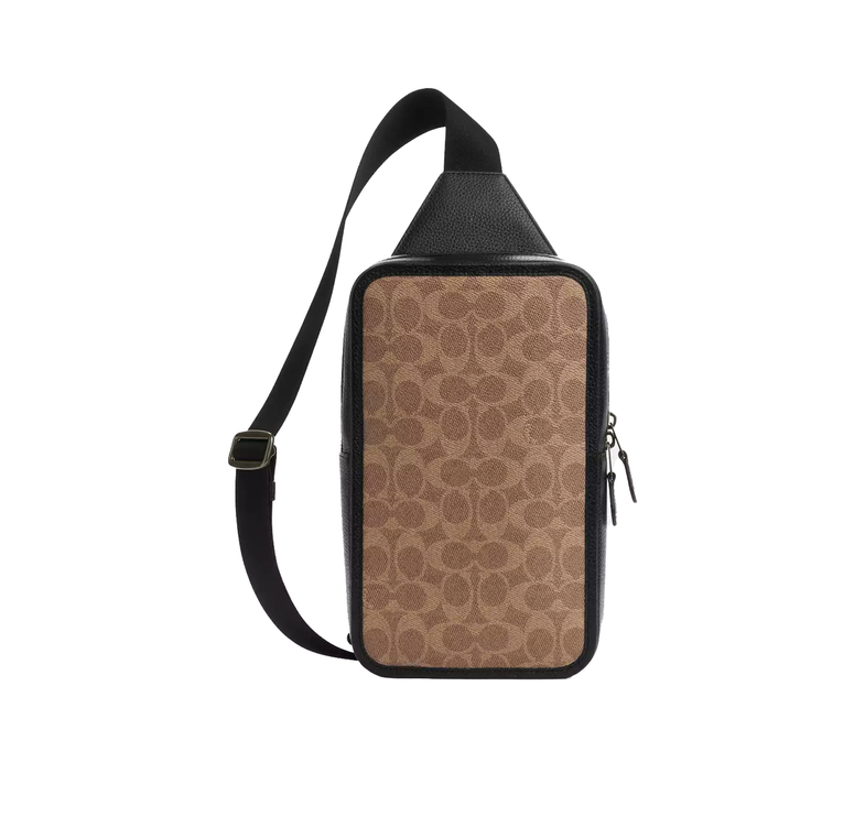 Coach Women's Sullivan Pack In Signature Canvas Qb/Tan/Black