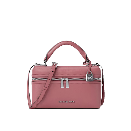 Michael Kors Women's Jana Extra-Small Leather Crossbody Bag Rosewood