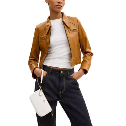 Coach Women's Nolita 19 Gold/Chalk