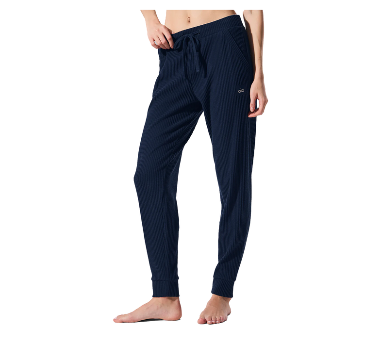 alo Women's Muse Sweatpant - Navy