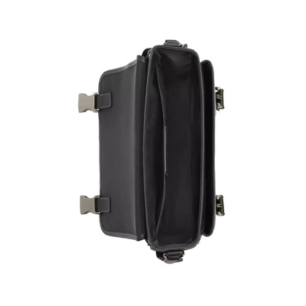 Coach Unisex Racer Messenger Bag Gunmetal/Black