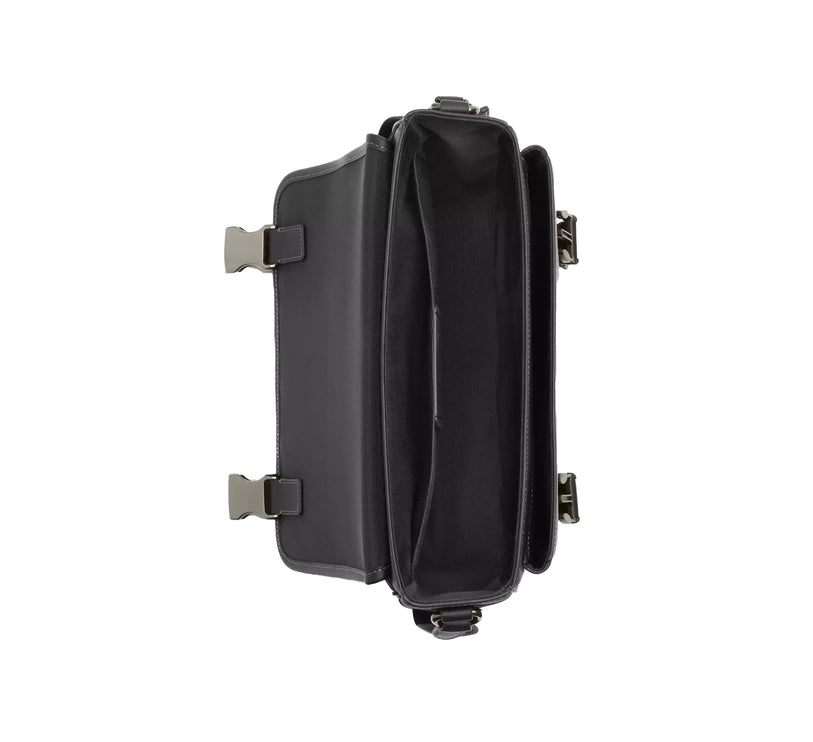 Coach Unisex Racer Messenger Bag Gunmetal/Black