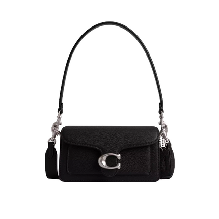 Coach Women's Tabby Shoulder Bag 20 Silver/Black