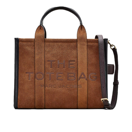Marc Jacobs Women's The Suede Medium Tote Bag Copper