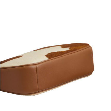 Coach Women's Nolita 19 In Haircalf With Cow Print Gold/Cow Multi