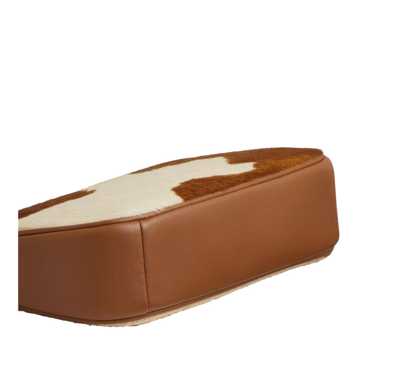 Coach Women's Nolita 19 In Haircalf With Cow Print Gold/Cow Multi
