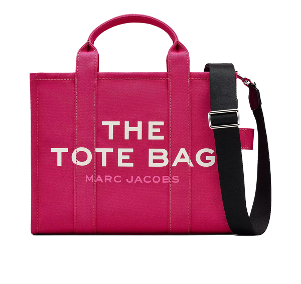 Marc Jacobs Women's The Canvas Medium Tote Bag Raspberry Pink