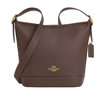 Coach Women's Jude Duffle Bag Gold/Dark Stone