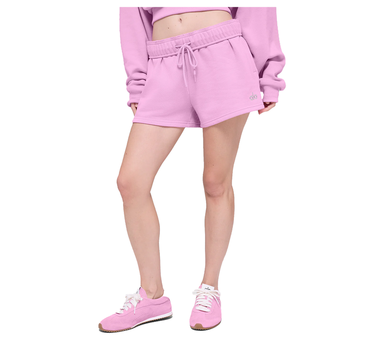alo Women's Accolade Short Candy Heart Pink