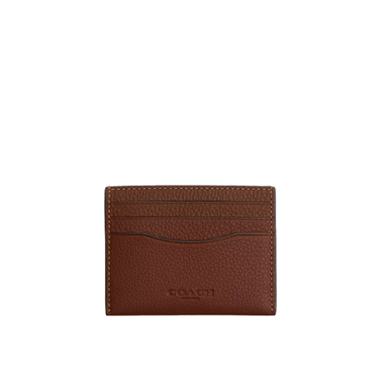 Coach Women's Slim Id Card Case Saddle