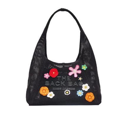 Marc Jacobs Women's The Daisy Crochet Sack Bag Black