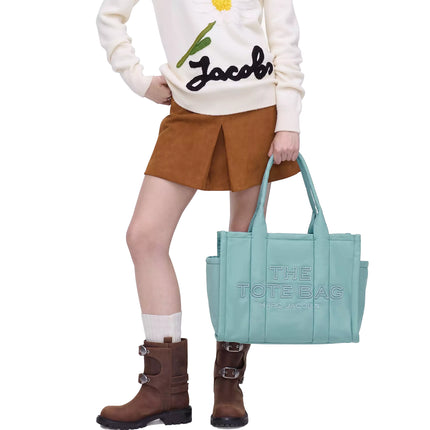 Marc Jacobs Women's The Puffy Nylon Large Tote Bag Sky Blue