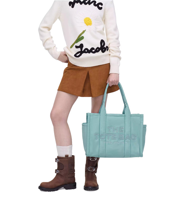 Marc Jacobs Women's The Puffy Nylon Large Tote Bag Sky Blue